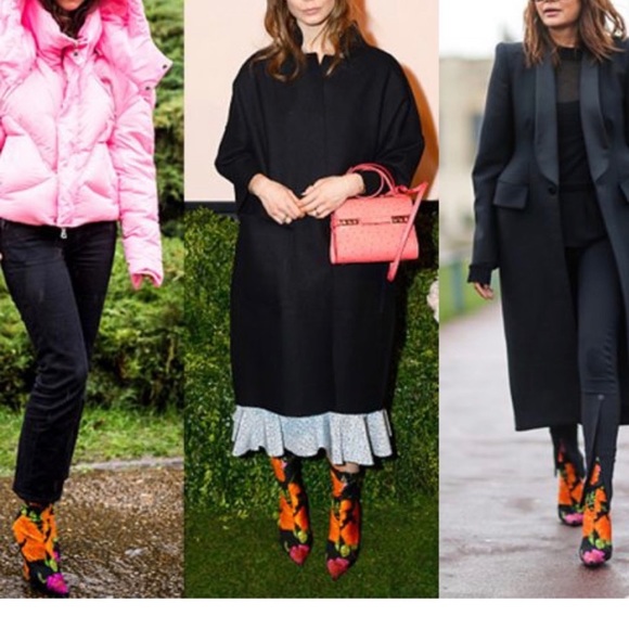 ✖️SOLD✖️ Auth BALENCIAGA floral knife boots - Picture 10 of 13